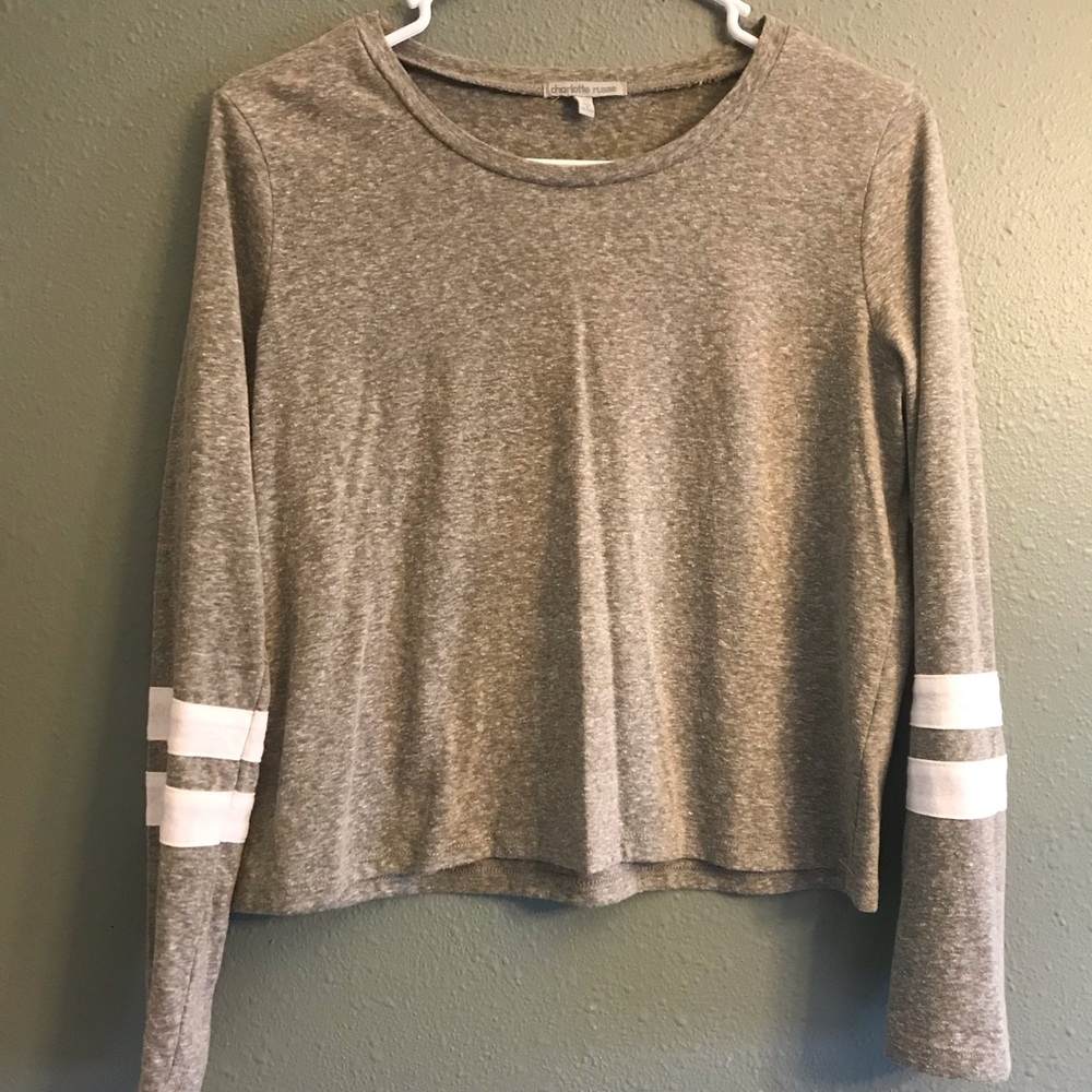 Gray Long Sleeve Shirt  💜For Bundles Only💜